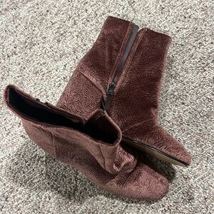 Booties Velour